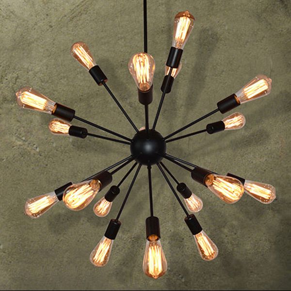 

wrought iron chandelier telescopic pendant lamp restaurant bar bedroom lamps industrial cafe suspension luminaires bar edison pendant lamps