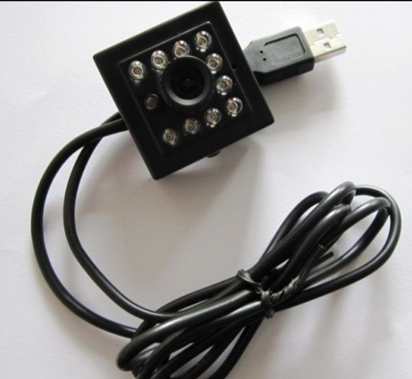 

1.3mp mini usb ir camera,night vision usb webcam with megapixel board lens,10pcs ir leds,plug & play