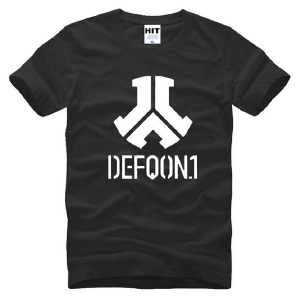 

Новый дизайнер Defqon 1 футболки мужчины хлопок с коротким рукавом рок-н-ролл группа
