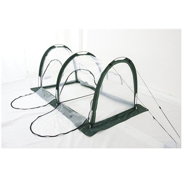 2019 200 100 100cm Folding Mini Plant Protector Flower Warm Room Clear Pvc Screen Garden Supplies Indoor Grow Garden Greenhouses From Hyindoor 94 32