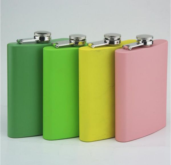 

halloween christmas stainless steel hip flask 8oz portable hip flasks outdoor flagon 8 ounce whisky stoup wine pot alcohol bottles