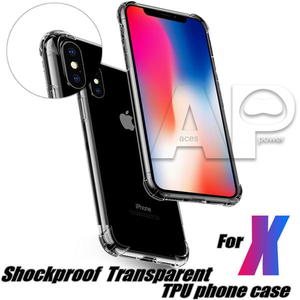 

Для Iphone 11 XR XS MAX X Samsung S10 S9 Plus P30 Pro Case Противоударный задняя крышка мягкая TPU Gel Случаи ОРР пакета обновления