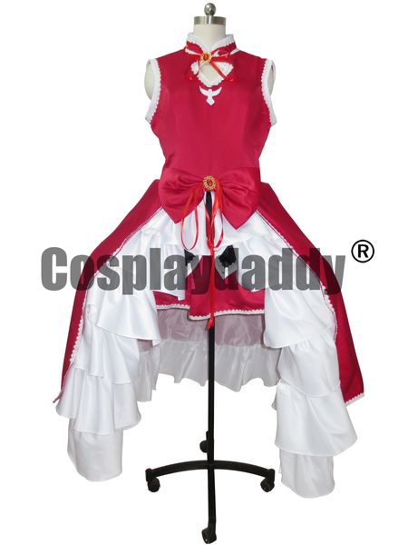 Puella Magi Madoka Cosplay Magica Kyoko Kyouko Sakura Traje Vestido