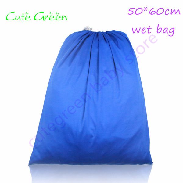 

wholesale- 50*60cm sports beach bags drawstring bag and reusable cloth diapers waterproof travel wet bag single pocket pail liner bags
