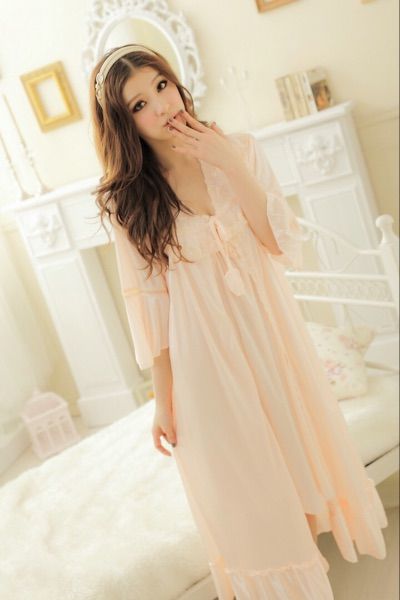 

viscose nightgown lace female twinset summer cute summer sleepwear lounge women's temptation, Black;red