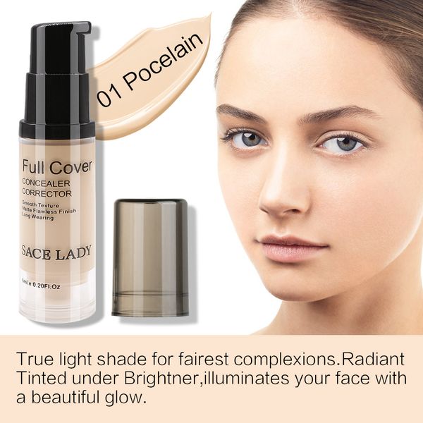 

matte liquid conceale makeup full cover liquid concealer corrector smooth matte finish liquid concealer , lightweight