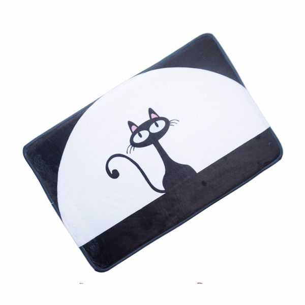

wholesale- cartoon cat memory foam bath mats non slip rugs 40x60cm/15.7"wx23.6"l