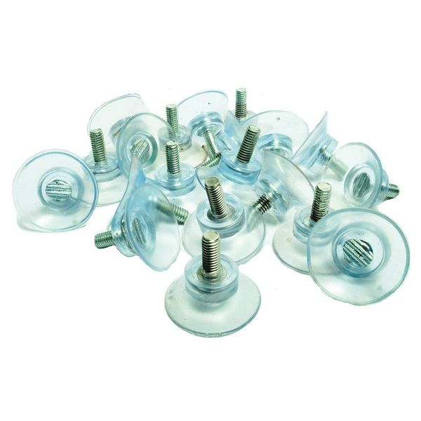 

20 PCS Rubber Strong Suction Cup Replacements for Glass Table Tops, with M6/M8