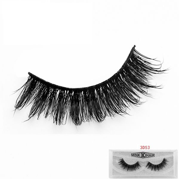 

1 зрелые дамы дамы макияж накладные ресницы 3D норки ресницы длинные черные Nautral ручной макияж красоты инструменты