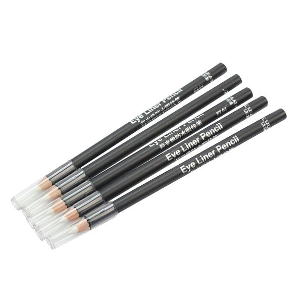 

wholesale- soft waterproof eyeliner easy to wear long-lasting pen eyeliner pencil makeup cosmetic tools not blooming black white