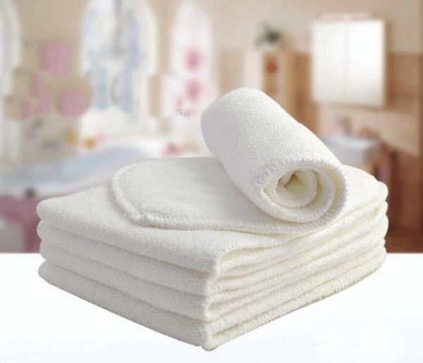 

20pcs baby 2 layers diaper nappy microfiber cotton diapers nappies washable breathable reusable no fluorescent agent infant 13*5inch ytnk002