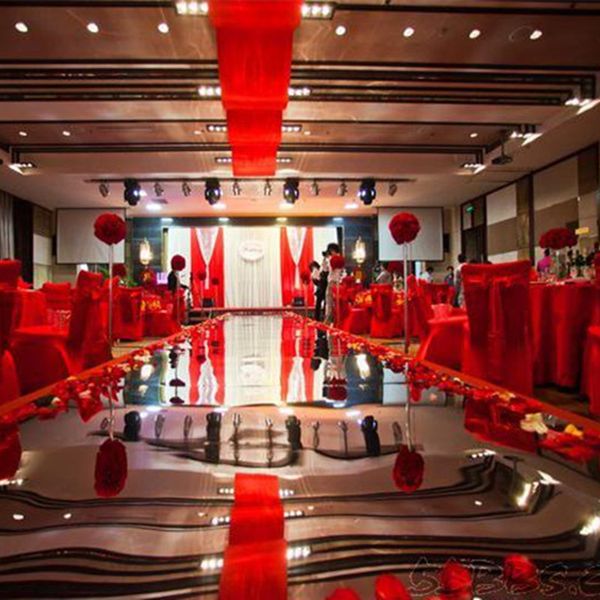 30m Roll 1 2 M Wide Luxury Wedding Backdrop Decor Mirror Carpet