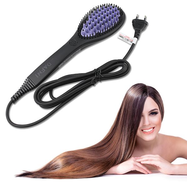 Fast Hair Straighteners Brush Hair Irons Magic Comb Straightening