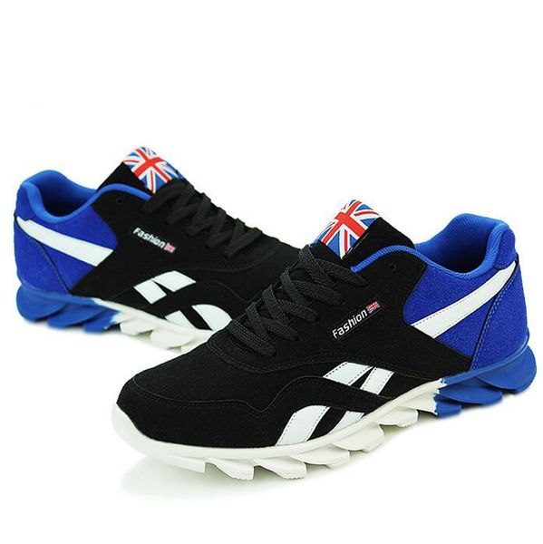 

fashion spring autumn men casual shoes mens trainers breathable flats walking shoes zapatillas hombre shoes for male, Black