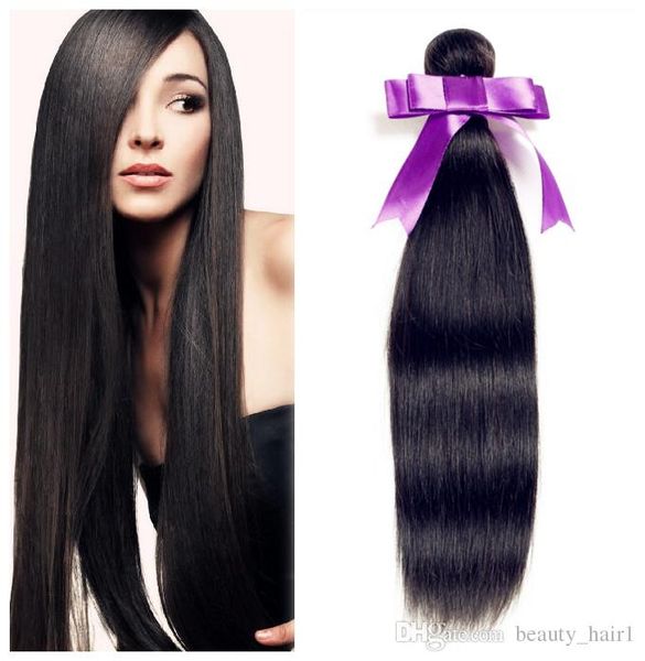 Cheap Brazilian Virgin Hair Straight Weave 6a Grade Virgin