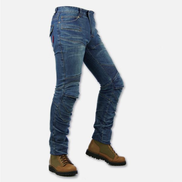 

wholesale-2016 plus size skinny men jeans hip hop denim pants runway distressed elastic biker jeans washed black mens jeans, Blue