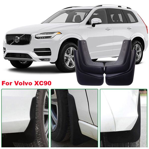 

brand new 4pcs abs mud flaps splash guards car fender mudguard for volvo xc90
