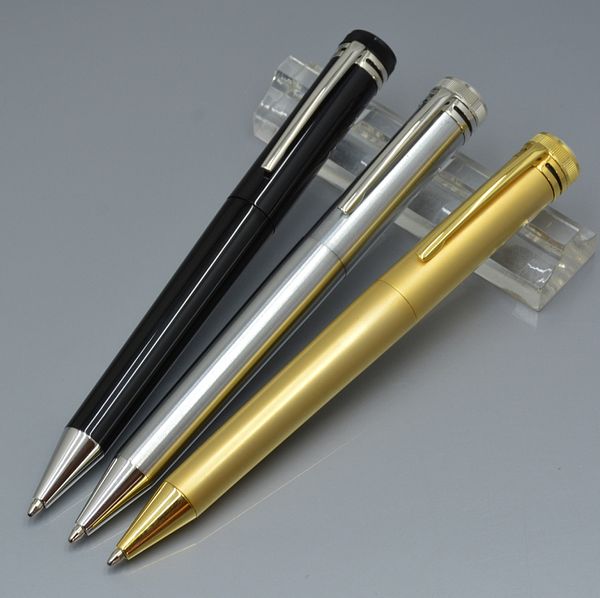 

Luxury Monte pens silver golden and black metal pen ballpoint pen with stationery school office supplies 1912