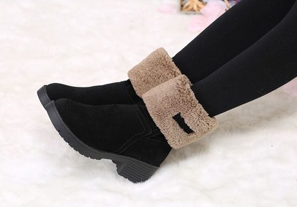 

2017 new shoes. snow boots. women's shoes. women's boots. casual fashion shoes. winter boots. keep warm. walking boots.ankle boots, Black
