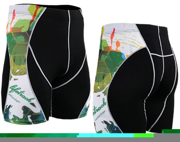 

wholesale- life on track brand short mens running shorts colorful checked man boxing yoga fight shorts size s-4xl, Black;blue