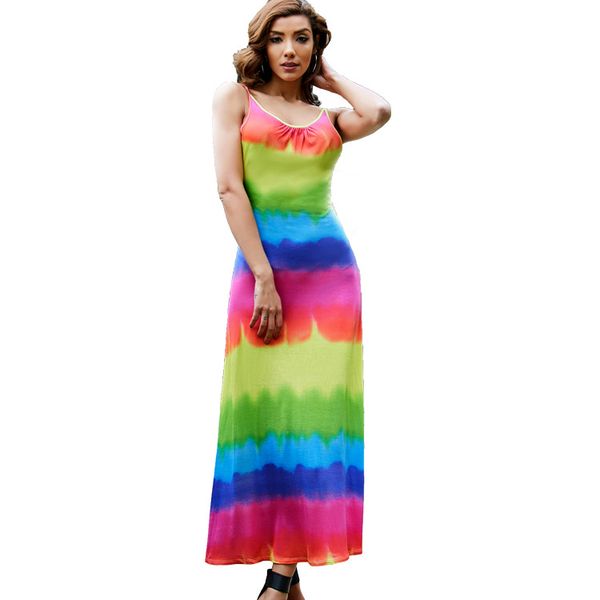 

2017new стиль лето цвет печатных длинные печати платье o-образным вырезом сексуальное платье элегантный печатных лонг-бич платье s-xl, Black;gray