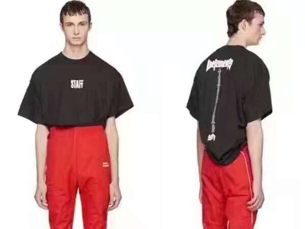 

Vetements men letters short sleeved t-shirt VVT-01-02