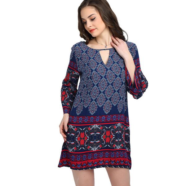 buon servizio prezzo di fabbrica sconto Acquista Abiti Estivi Vintage Da Donna Multicolor Tribal Print ... buon servizio prezzo di fabbrica sconto Acquista Abiti Estivi Vintage Da Donna Multicolor Tribal Print ...
