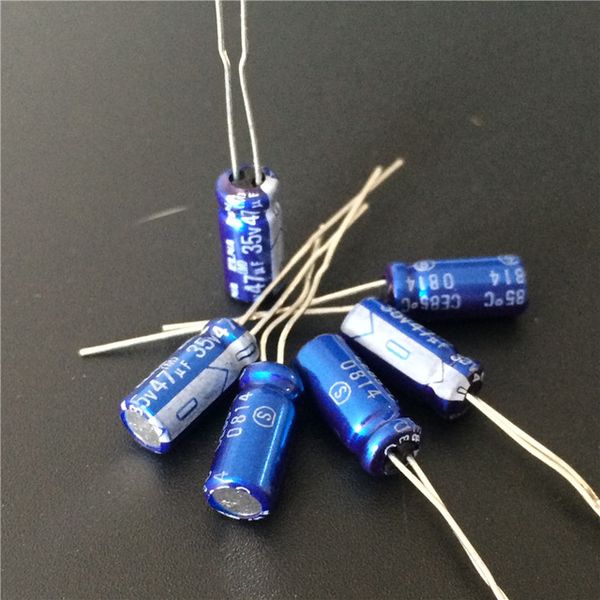 

wholesale- 10pcs 47uf 35v japan elna re3 series 5x11mm 35v47uf audio capacitor