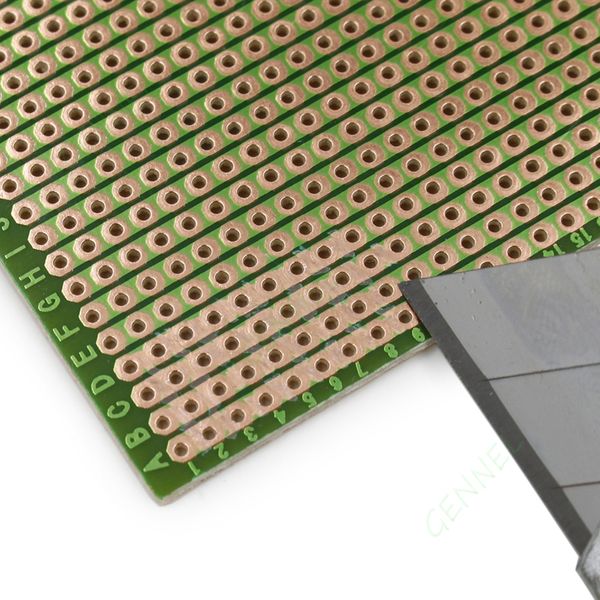 5 pi/èces PCB Bricolage souder Cuivre Prototype Printed Circuit Board 70mm x 90mm Ils
