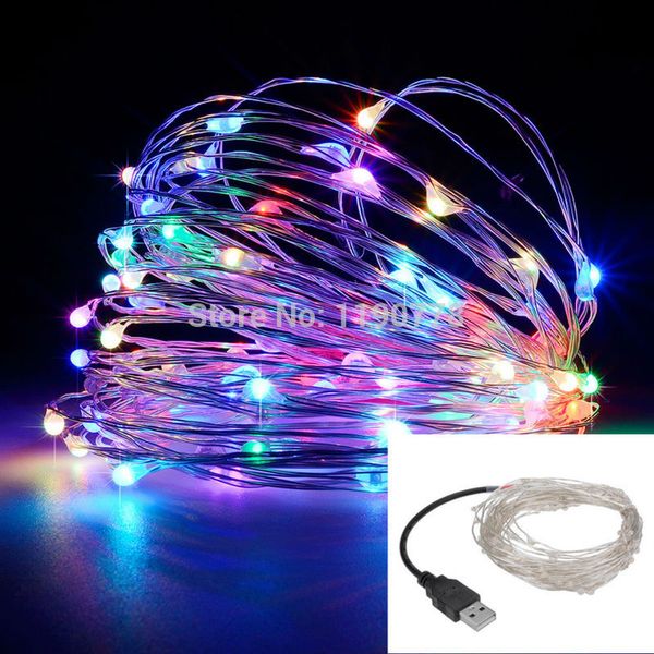 Led String Lights 10m 33ft 100led 5v Usb Powered Outdoor Warm White Led String Lights 10m 33ft 100led 5v Usb Powered Outdoor Warm White Rgb Copper Wire