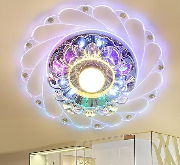2019 New Design Modern Corridor Mirror Ceiling Lamp Aisle Veranda Lighting Down Crystal Surface Mounted Led Ceiling Lights From Wangqin8868 20 37