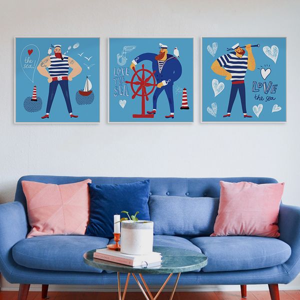 Cuadro en lienzo Arte de la pared Arte Foto Decoraci/ón para el hogar Hermoso Cuadro n/áutico Sin marco