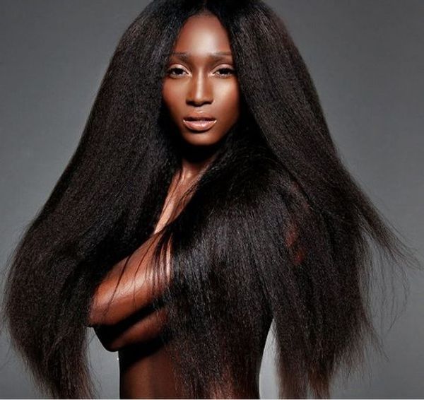 

italian yaki straight glueless full lace wig &front lace wig for balck women brazilian virign human hair light yaki wigs with baby hair, Black;brown