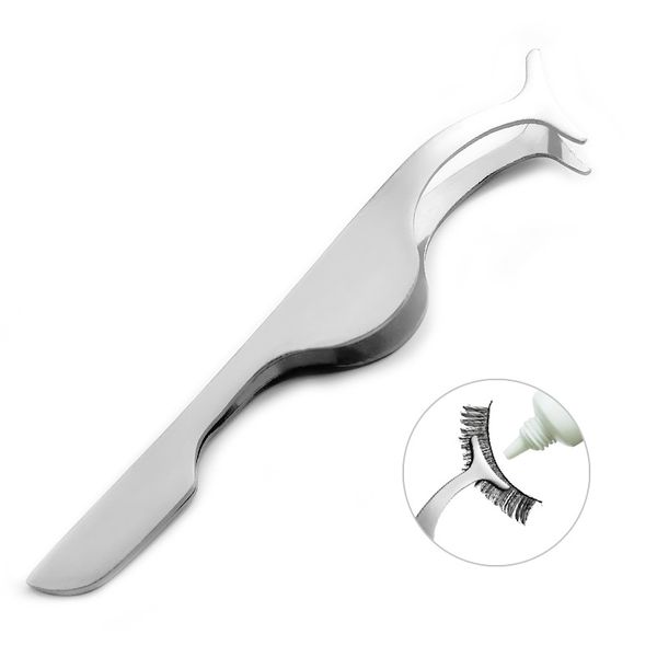 Piegaciglia False ciglia finte clip in acciaio inossidabile Eye Lash piegaciglia applicatore strumento cosmetico per trucco di bellezza Commercio all'ingrosso