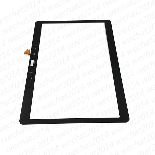 50 pcs lente de vidro digitador de tela de toque com fita para Samsung Galaxy Tab S 10.5inch T800 Free DHL