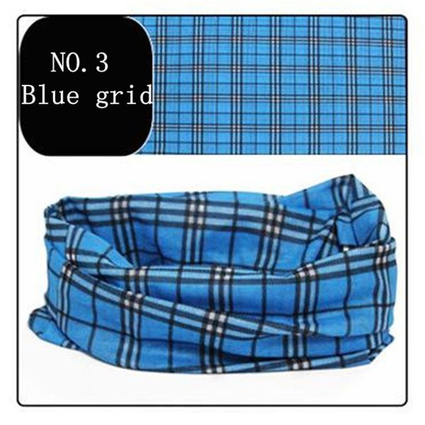 

wholesale-outdoor sports cycling bike bicycle riding variety turban magic headband veil multi head scarf face mesh bandanas ing, Blue;gray