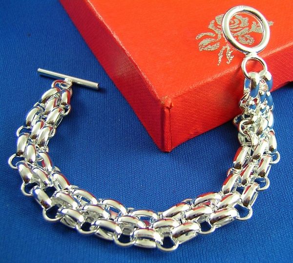 

wholesale- factory wholesale beautiful fashion elegant plated silver charm rope lovely bracelet gorgeous jewelry, White