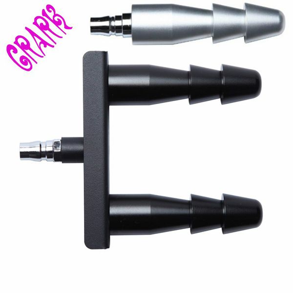 

metal double vac-u-lock dildos holder,distance adjustable,quick connector,secure and robust,machine accessory,toy