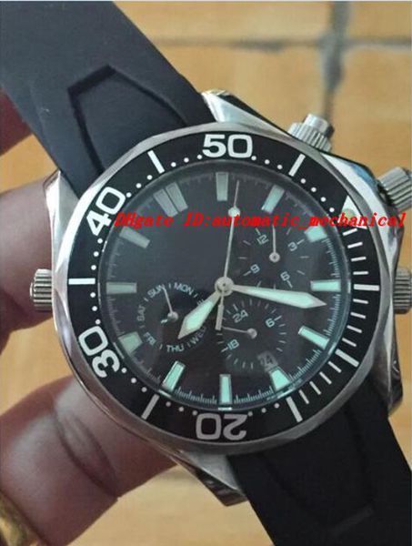 

luxury man watch olympic collection london 1948 chronograph 2894.51.91 movement quartz men's watches wristwatch, Slivery;brown