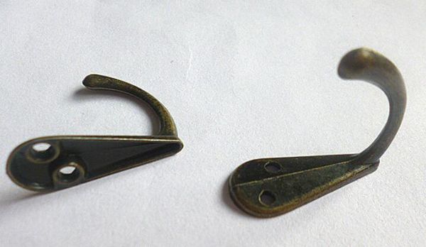 

уборка одного зубца одежда coat мантия кошелек hat крюк вешалки antique bronze 3.4cm
