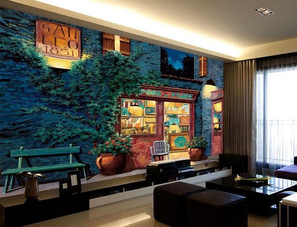 

ecustom 3d p wallpaper uropean architecture flowers mural 3d wallpaper