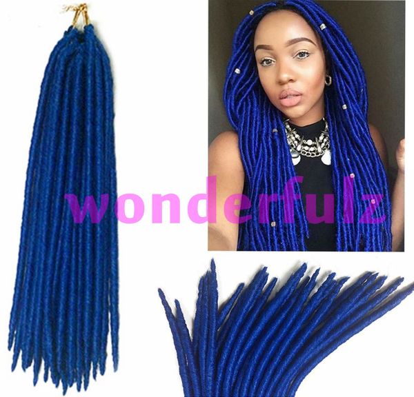 African American Hair Dreadlock Extensions Crochet Braid Hair