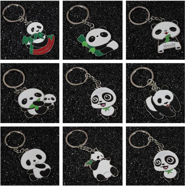 

brand new large panda keychain metal pendant tourist features chinese wind foreign affairs small gifts r014 arts and crafts mix order