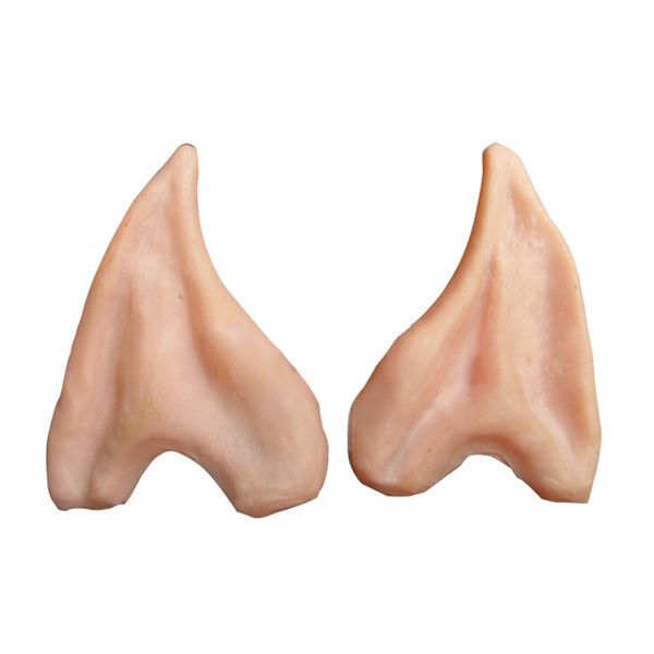 

wholesale-halloween party cosplay accessories latex soft pointed prosthetic wizard elf fairy hobbit vulcan spock alien costume tips ears
