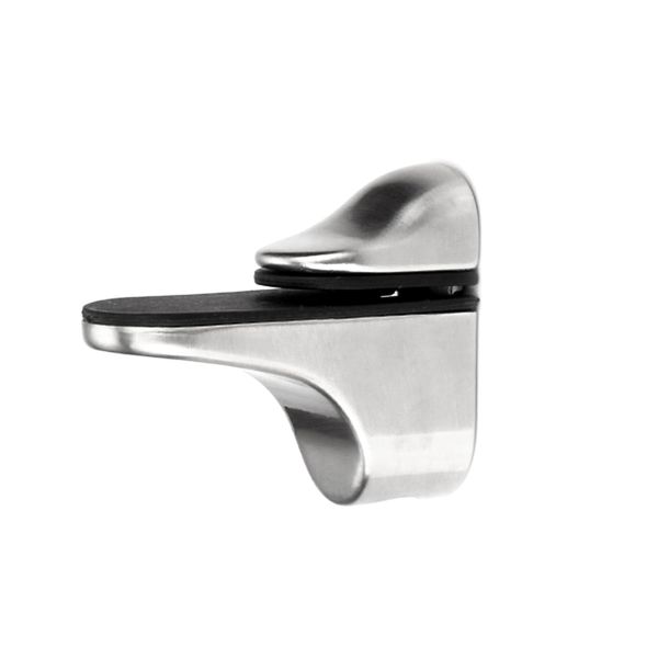 

wholesale- glass shelf metal adjustable bracket brace mount glass plate carrier holder support clamp polished chrome