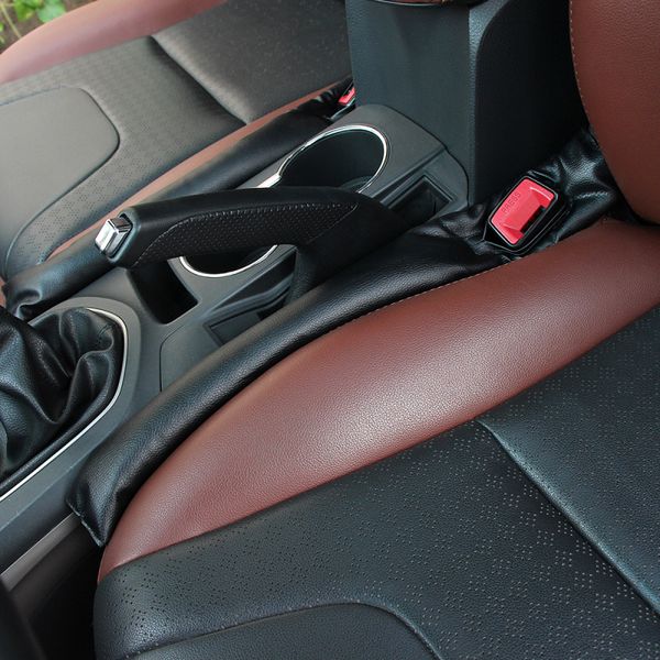 New Leather Car Seat Gap Filler Soft Pad Leak Proof Spacer Padding For Mercedes Bmw F10 E90 E91 Focus Cruze Impala Vw Polo Car Interior Storage Car