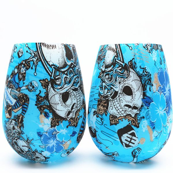 

Foldable ilicone wine gla e 370ml camouflage unbreakable portable cup water mug outdoor camping picnic water cup