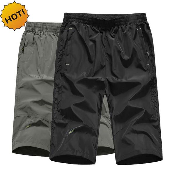 

summer indoor casual ball game ultra-light joggers traning practice shorts men zipper pocket beach short trousers plus size 5xl, White;black