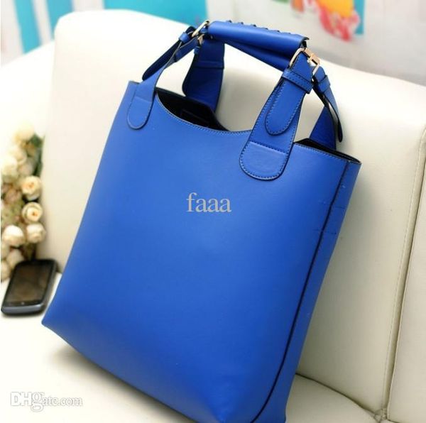

wholesale-2015 new vintage bag leather bags women celebrity tote shopping bag handbag l4009
