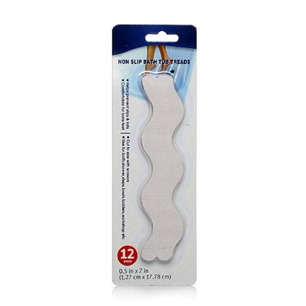 

wholesale-safety strips bath tub shower adhesive appliques non slip mat treads 6/12pcs